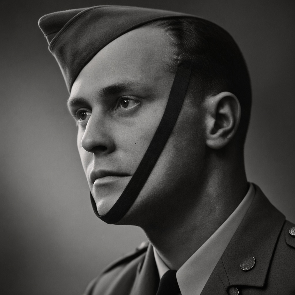 Danilo Hendriksz in uniform